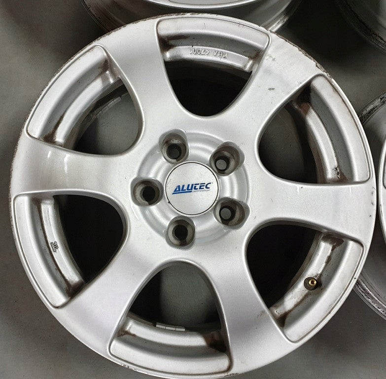 4x Alufelge 16 Zoll 6.5" Mercedes-Benz W245 W169 Rim Wheel