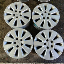 Laden Sie das Bild in den Galerie-Viewer, 4x Alufelge 16 Zoll 6.5" 5x110 41ET Glanz Silber Opel Vectra Rim Wheel FEL6805933878ru