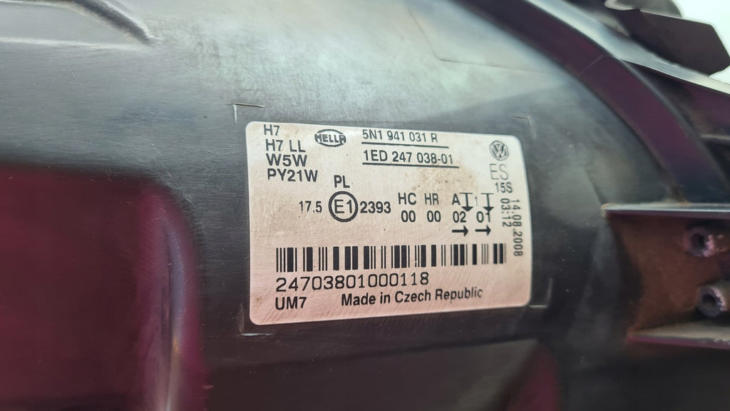 Frontscheinwerfer VW Tiguan 5N1941031R Links Scheinwerfer Headlight