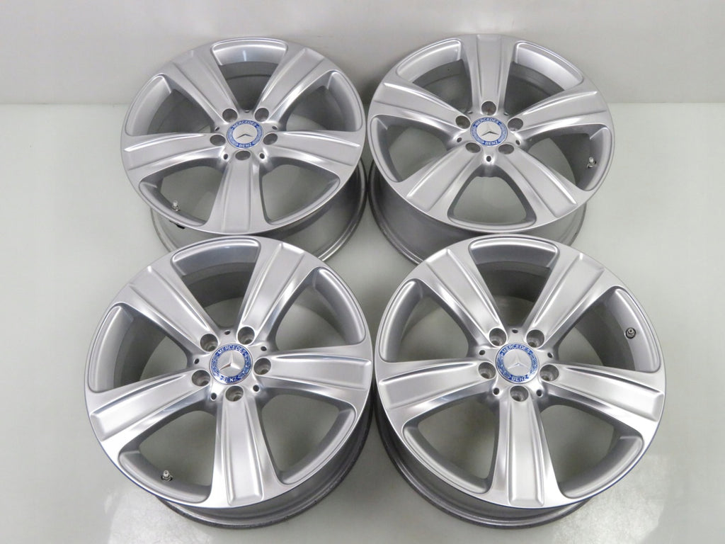 4x Alufelge 18 Zoll 8.0" 5x112 38ET Glanz Silber A2534012100 Mercedes-Benz Glc FEL7231651318tx