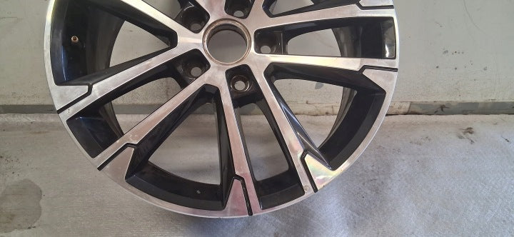 1x Alufelge 17 Zoll 7.0" 5x112 49ET Glanz Schwarz 5G0601025AK VW Golf VII I FEL1376922036wf
