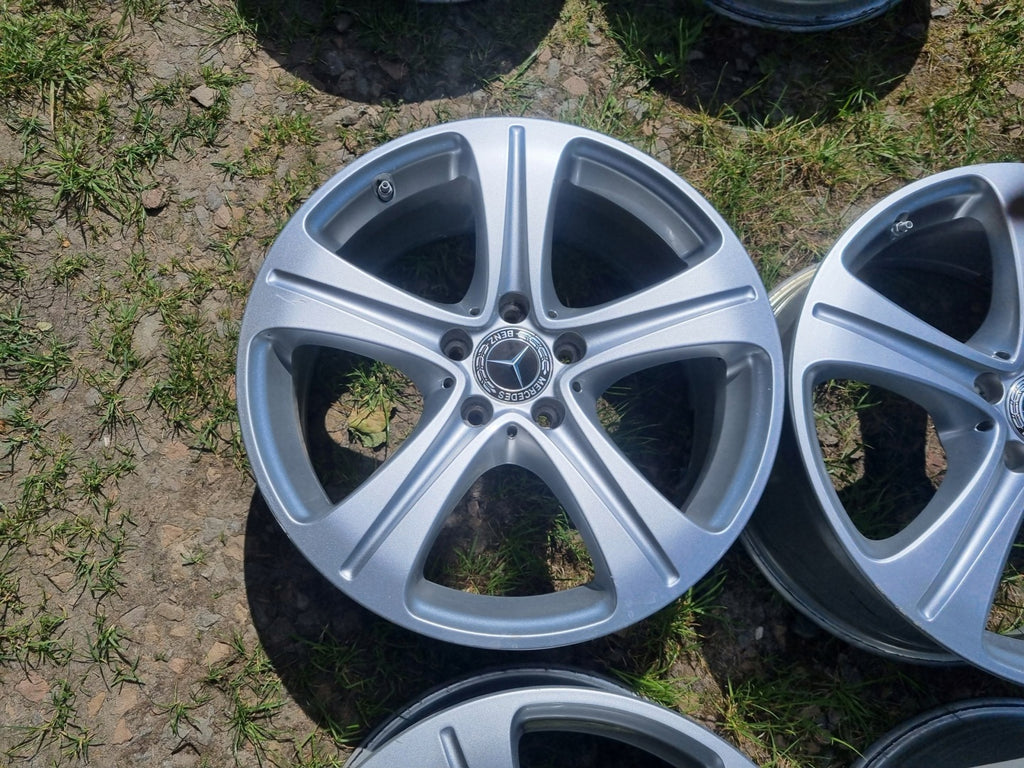 4x Alufelge 18 Zoll 8.0" 5x112 43ET Glanz A2134011400 Mercedes-Benz Rim Wheel FEL1079453821kp