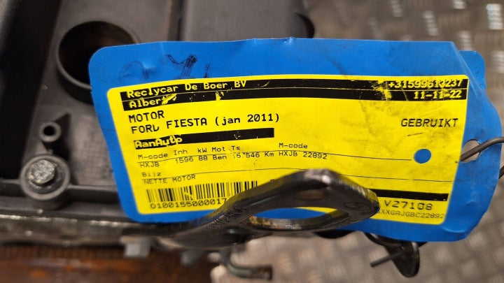 Motor Ford Fiesta I HXJB 1.6 120PS 167TKm Benzin Engine Unkomplett MOT1922985657jw