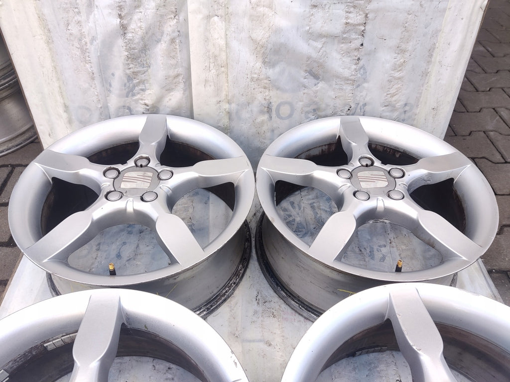 4x Alufelge 17 Zoll 7.0" 5x112 54ET 5P0601025C Seat Rim Wheel FEL2651218008hu