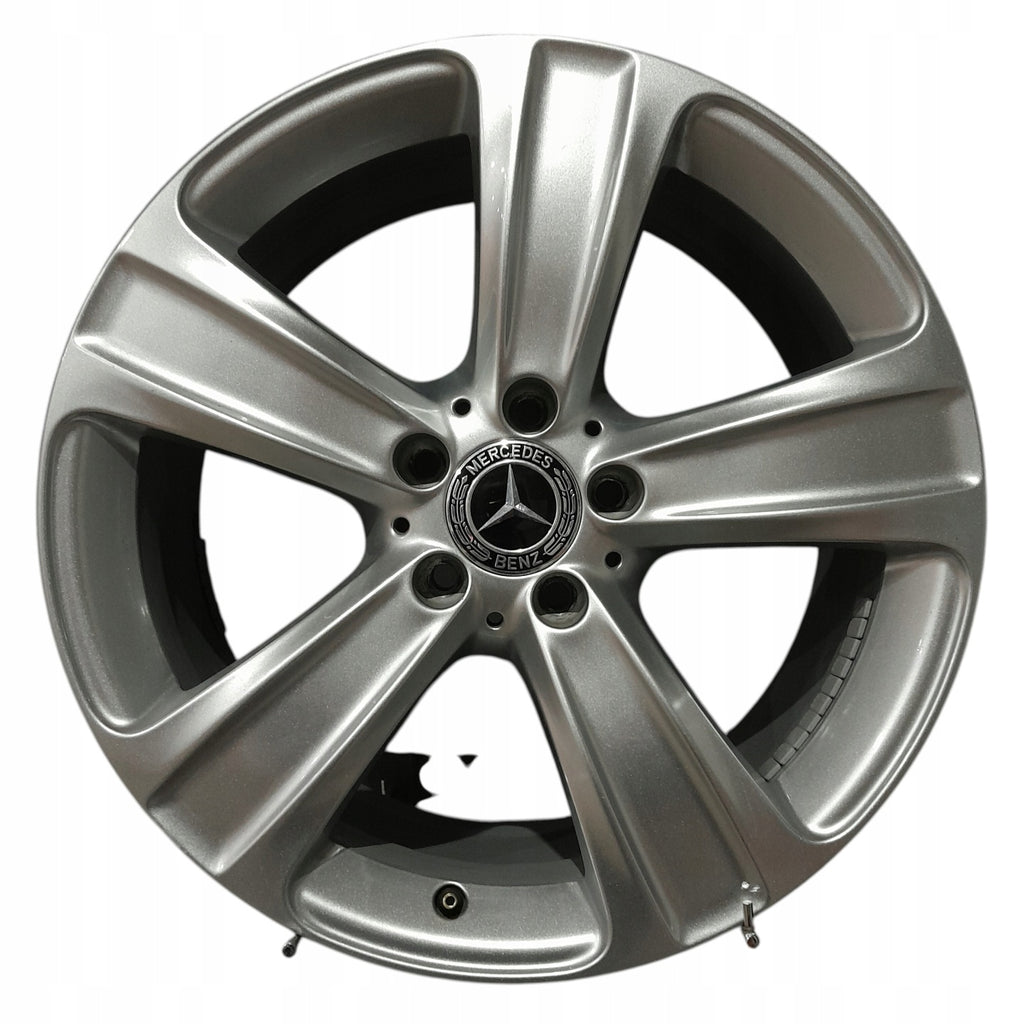 1x Alufelge 18 Zoll 8.0" 5x112 38ET Silber A2534012100 Mercedes-Benz Rim Wheel FEL7659974042bl