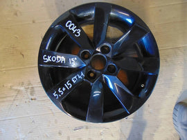 1x Alufelge 15 Zoll 5.5