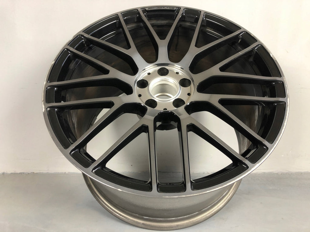 1x Alufelge 20 Zoll 11.0" 5x112 68ET Matt Schwarz A1904010800 Mercedes-Benz Gt