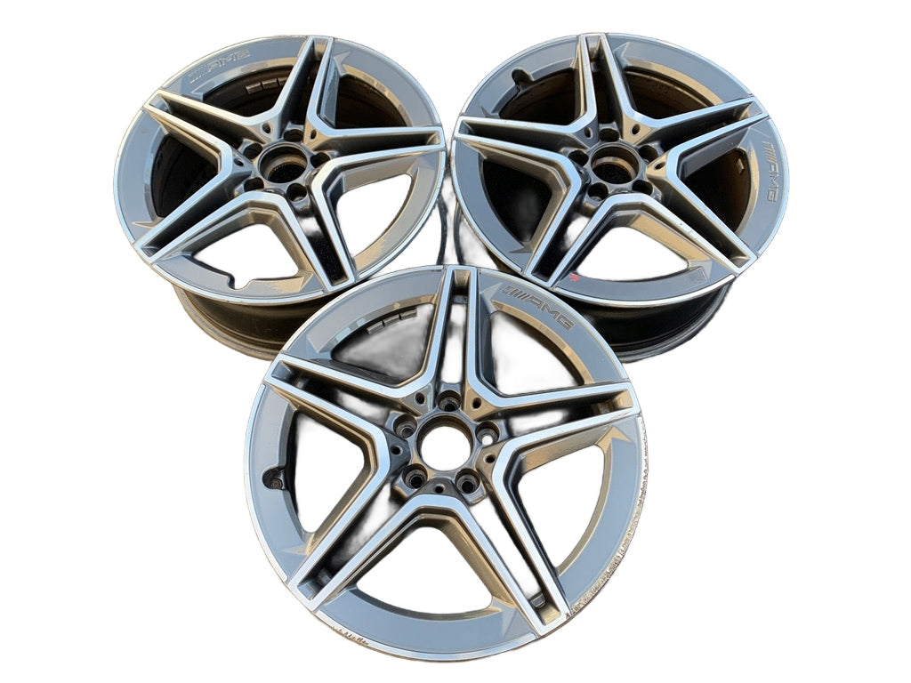 1x Alufelge 18 Zoll 7.5" 5x112 44ET A2054019500 Mercedes-Benz W205 A205 FEL6918029922ge