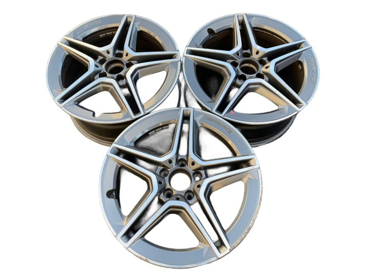 1x Alufelge 18 Zoll 7.5" 5x112 44ET A2054019500 Mercedes-Benz W205 A205 FEL6918029922ge
