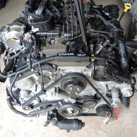 Motor Kia Stinger G6DP 3.3 Benzin Engine Komplett MOT8984758611wb