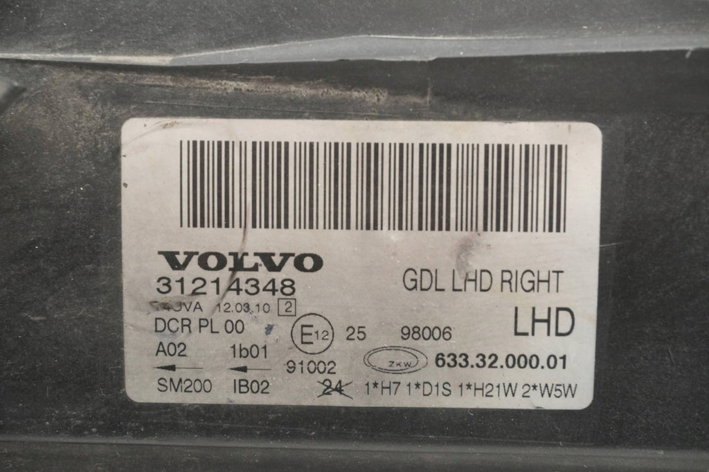 Frontscheinwerfer Volvo V70 I S80 31214348 6948180 Xenon Rechts Headlight SCH5393013260kw