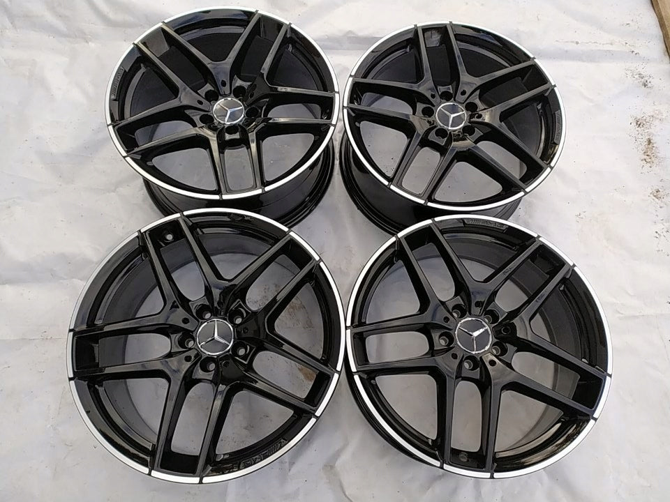 4x Alufelge 19 Zoll 9.0" 5x112 20ET A2534013100 Mercedes-Benz Glc Amg Rim Wheel FEL4968635082nm