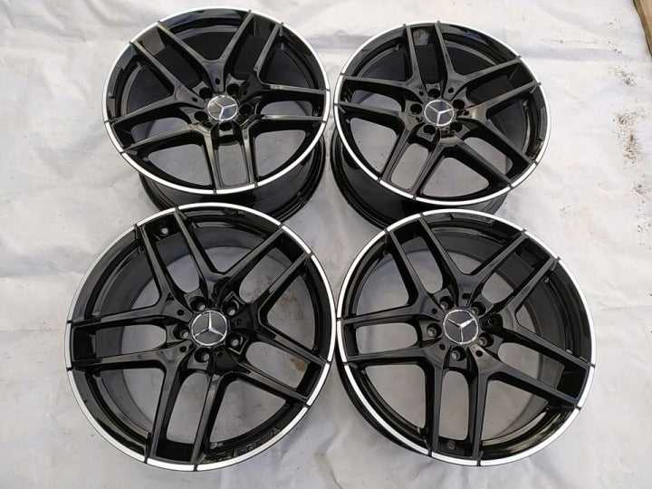 4x Alufelge 19 Zoll 9.0" 5x112 20ET A2534013100 Mercedes-Benz Glc Rim Wheel FEL4968635082nm