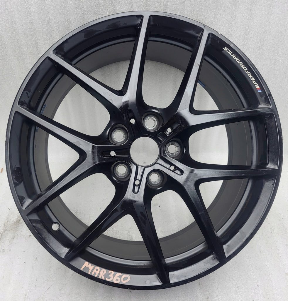 1x Alufelge 18 Zoll 8.0" 5x112 54ET Matt Schwarz 8092353 BMW F44 F40 Rim Wheel FEL3099476473tf