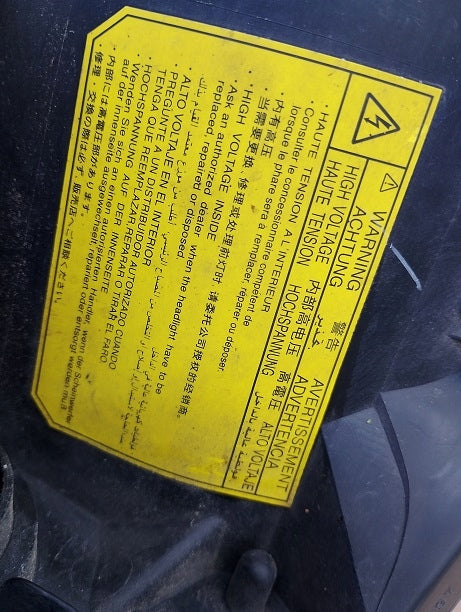 Frontscheinwerfer Mitsubishi Outlander I Xenon Links Scheinwerfer Headlight