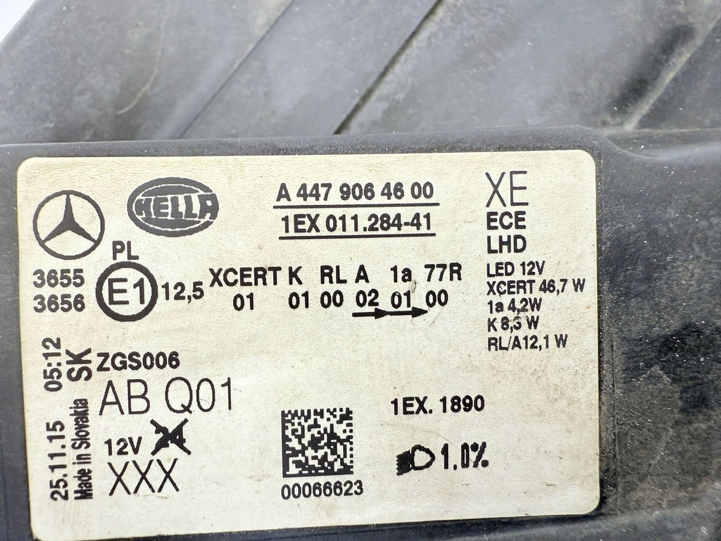 Frontscheinwerfer Mercedes-Benz V Class W447 A4479064600 Links Headlight