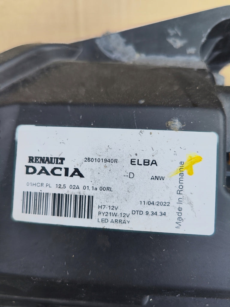 Frontscheinwerfer Dacia Sandero III Jogger 260101940R Full LED Rechts Headlight