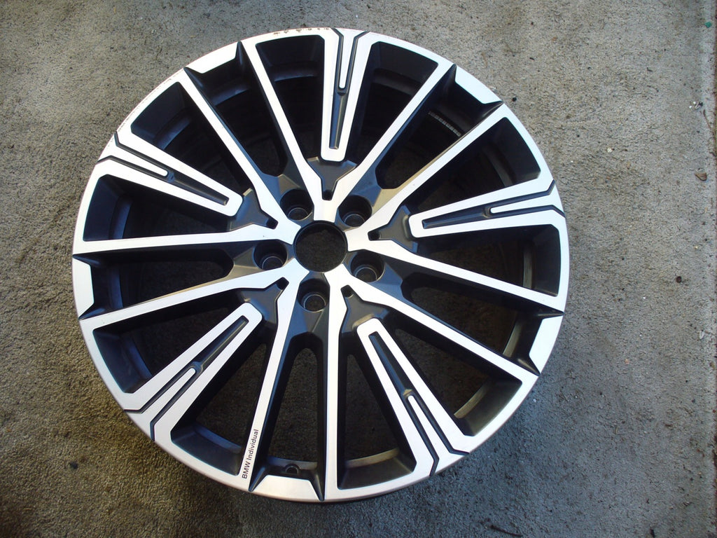 1x Alufelge 20 Zoll 8.0" 5x112 46ET Glanz Graphit 6898042 BMW X2 F39 X1 F48 Mg FEL7562309933hg