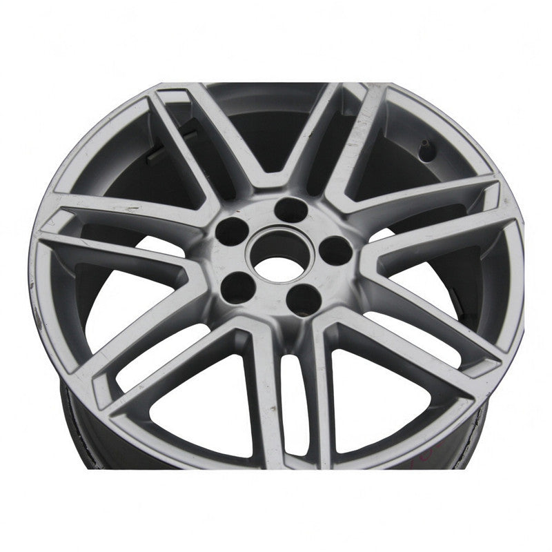 1x Alufelge 18 Zoll 8.0" 5x112 39ET Matt Silber 4G0601025CA Audi A6 Rim Wheel