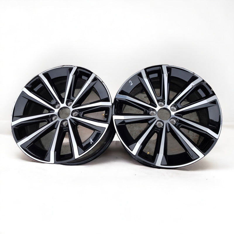 1x Alufelge 18 Zoll 8.0" 5x108 42ET Glanz Schwarz 32358646 Volvo S60 V60 V90