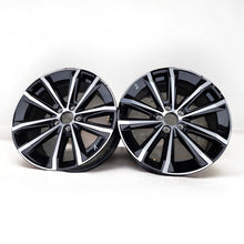 Laden Sie das Bild in den Galerie-Viewer, 1x Alufelge 18 Zoll 8.0&quot; 5x108 42ET Glanz Schwarz 32358646 Volvo S60 V60 V90
