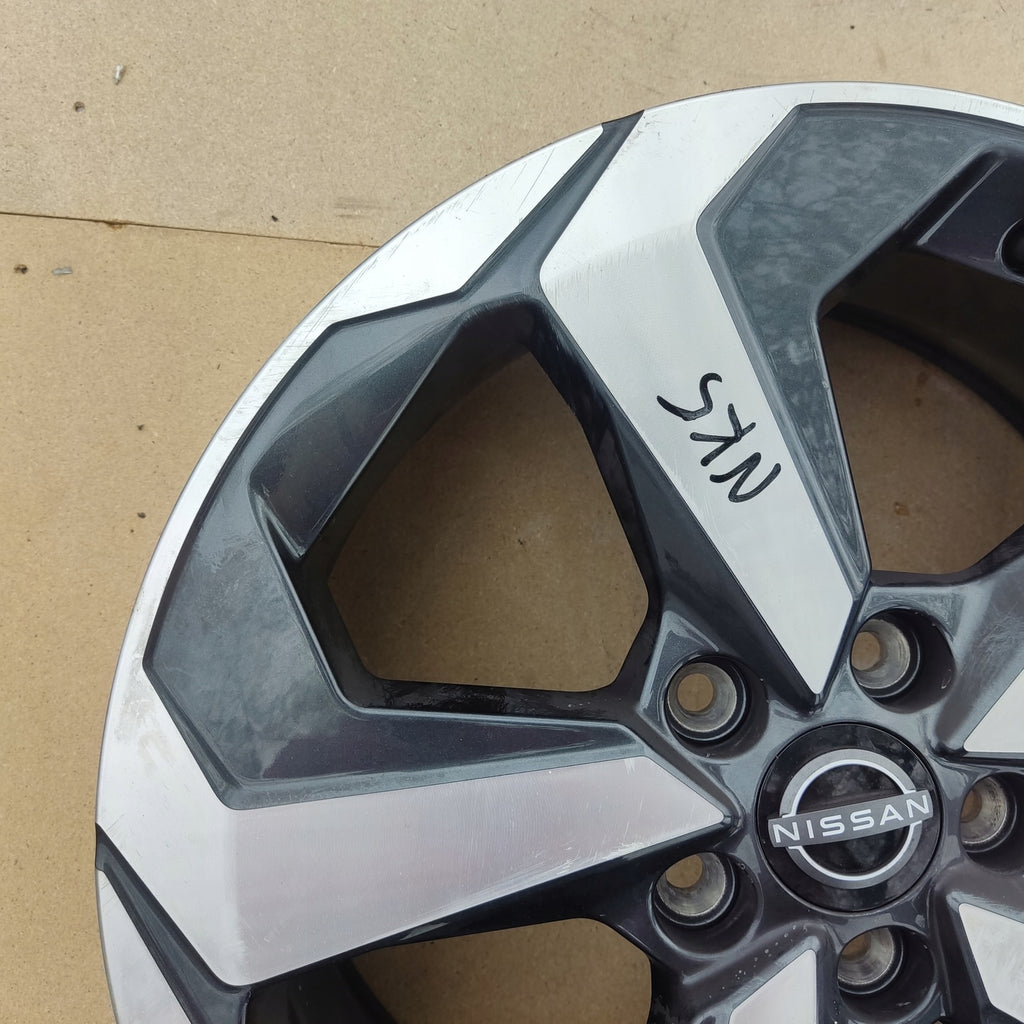 1x Alufelge 18 Zoll 7.0" 5x114.3 45ET 403006UA4J Nissan Qashqai III J12