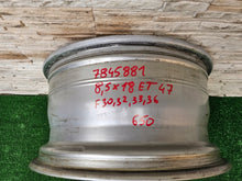 Load image into Gallery viewer, 1x Alufelge 18 Zoll 8.5" 5x120 47ET Glanz Silber 7845881 BMW F36 3 F30 F32 F33 FEL3638963471lq