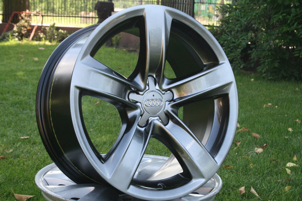 4x Alufelge 18 Zoll 8.5" 5x112 29ET Glanz 8T0601025AB Audi A4 Allroad Rim Wheel FEL3098088731tj