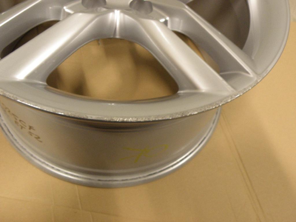 1x Alufelge 18 Zoll 9.0" 5x112 Glanz Silber 8J0601025CF Audi Tt Rim Wheel