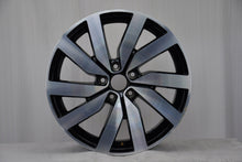Load image into Gallery viewer, 1x Alufelge 18 Zoll 7.5" 5x112 51ET Glanz Schwarz 5G0601025 VW Golf Vii FEL7049438797ii
