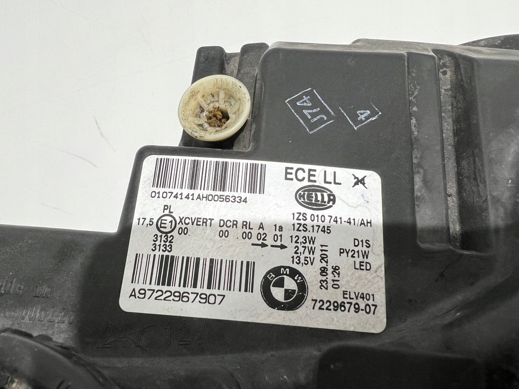 Frontscheinwerfer BMW F20 7229679 Xenon Links Scheinwerfer Headlight SCH7719861035bh