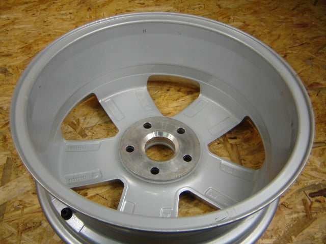 1x Alufelge 17 Zoll 6.0" 5x112 50ET Glanz Silber 2K5601025D VW Golf Rim Wheel FEL1978187607xv