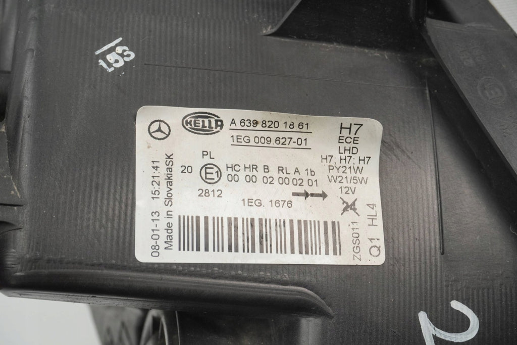 Frontscheinwerfer Mercedes-Benz Viano W639 Vito A6398201861 Links Headlight SCH7252466524ye