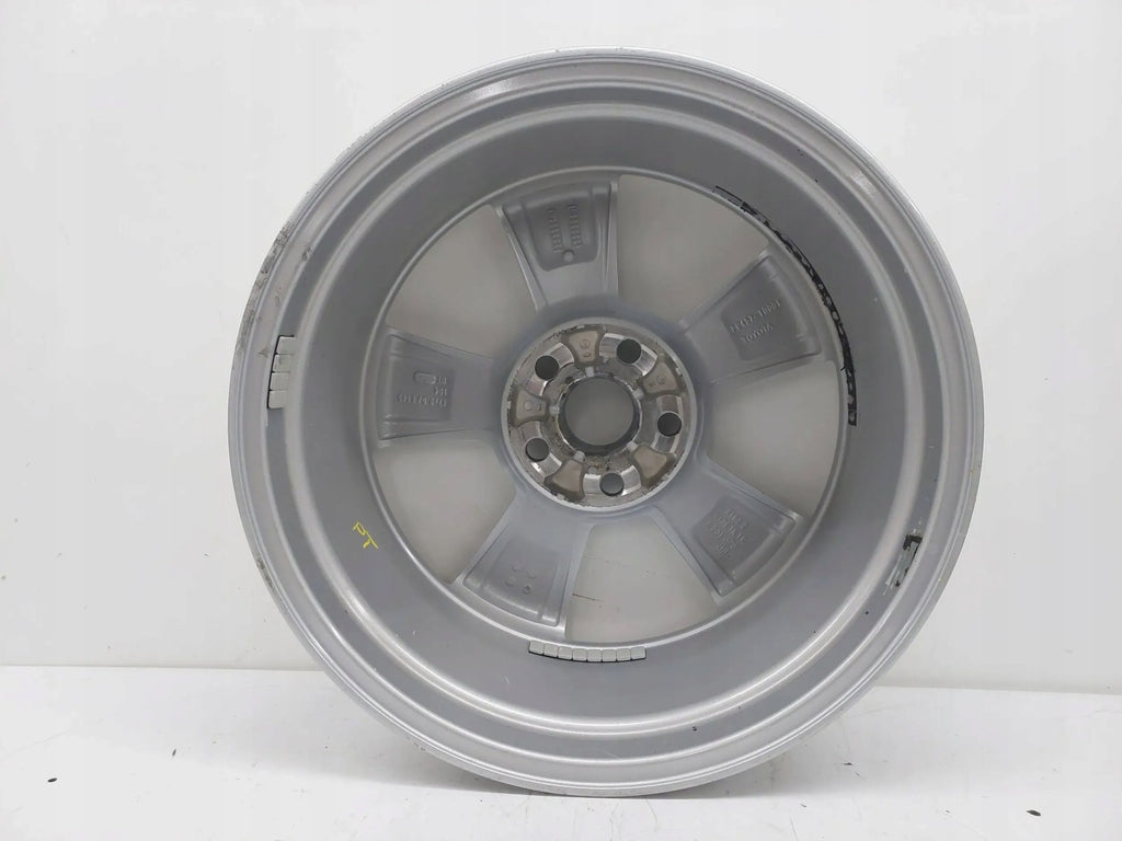 1x Alufelge 17 Zoll 6.5" 5x114.3 45ET Glanz Silber PW457-10001 Toyota C-Hr Chr FEL1261177963wj