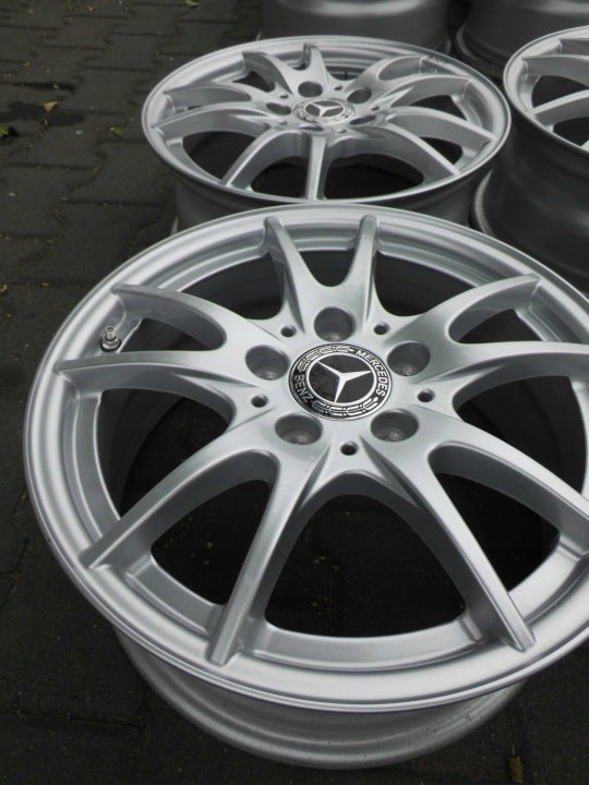 1x Alufelge 16 Zoll 6.5" 5x112 49ET A2464011302 Mercedes-Benz W245 Rim Wheel FEL2723331514wh