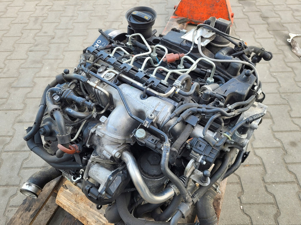 Motor Audi VW A3 B6 Passat Golf VI CBA 2.0 TDI 140PS 129TKm Diesel Unkomplett