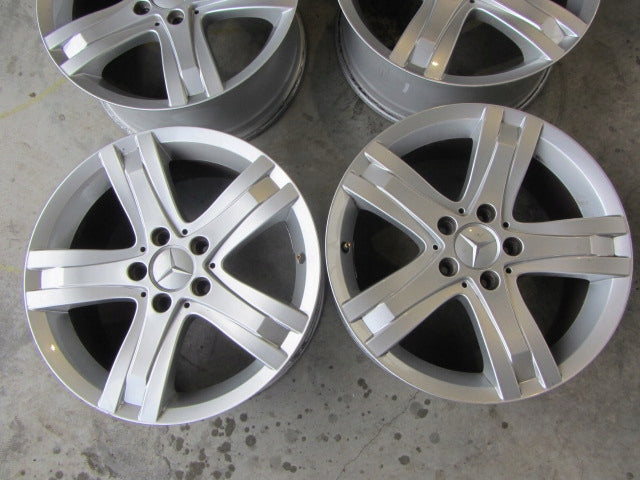 4x Alufelge 17 Zoll 7.5" 5x112 Mercedes-Benz Rim Wheel FEL6570518385tv