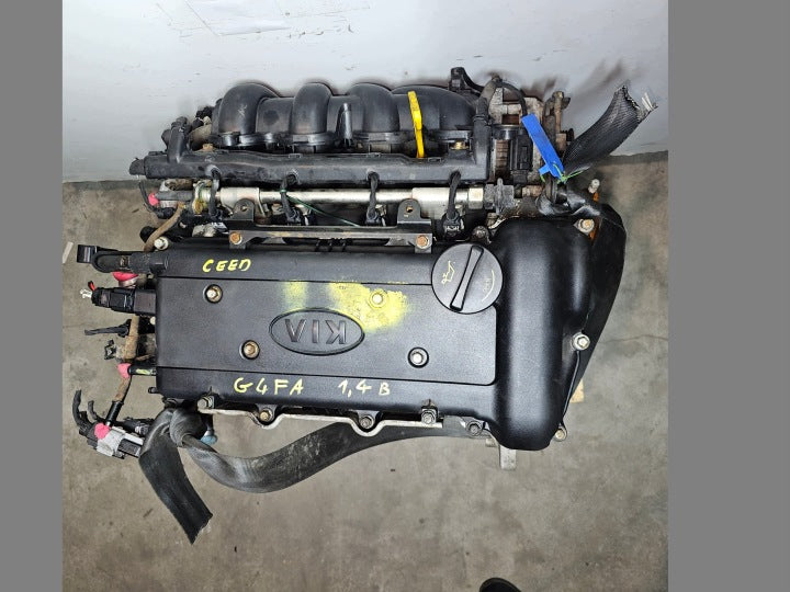 Motor Kia Ceed G4FA 1.4 161TKm 2007 Benzin Engine Unkomplett MOT2472790388km