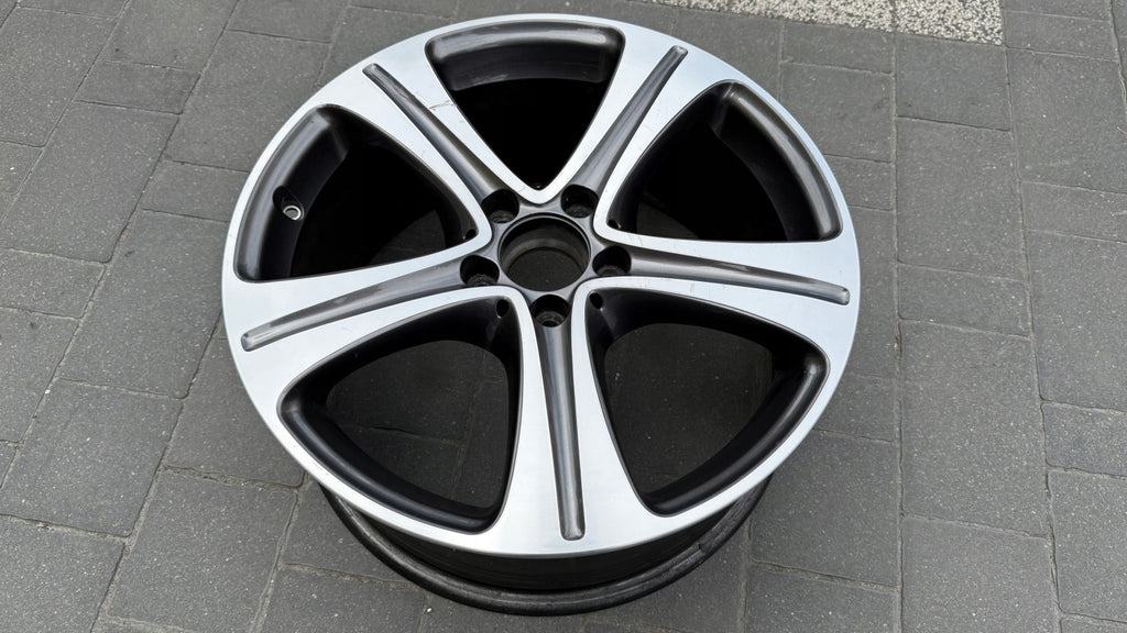 1x Alufelge 18 Zoll 8.0" 5x112 43ET Glanz Schwarz A2134011400 Mercedes-Benz W213 FEL3653570667wy