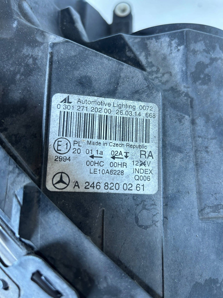 Frontscheinwerfer Mercedes-Benz W246 A246800161 Ein Satz Scheinwerfer Headlight SCH2014574156ji