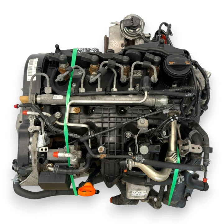 Motor Audi Skoda VW A1 CAY CAYC 1.6 TDI 105PS 77kW 151TKm 2009 Diesel Komplett MOT2015675640ua