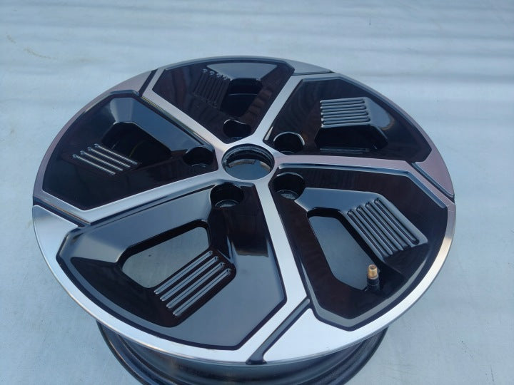 1x Alufelge 16 Zoll 6.5" 5x114.3 46ET Glanz Schwarz 52910-AT000 Kia Niro FEL7805149835ml