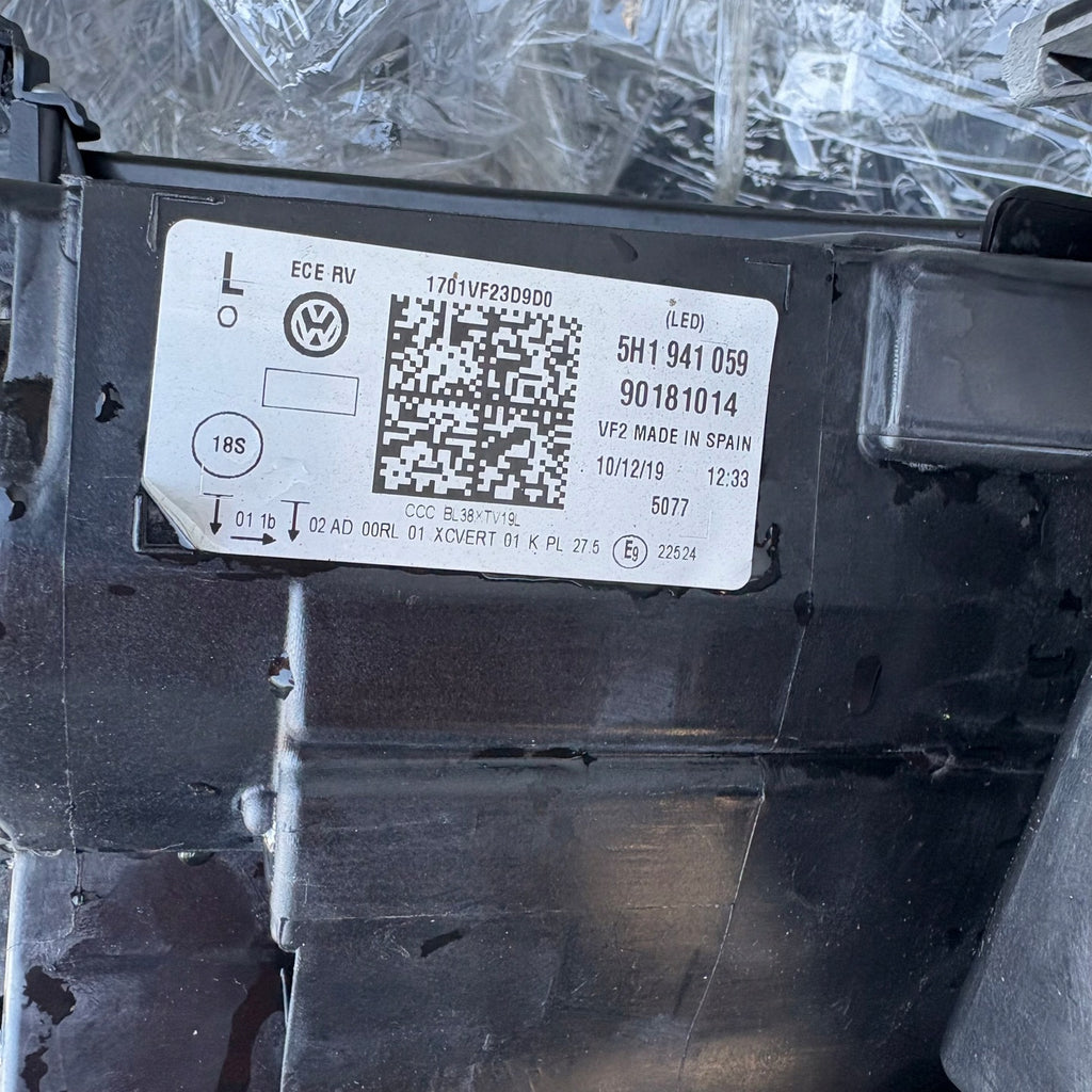 Frontscheinwerfer VW Golf VIII 5H1941059 LED Links Scheinwerfer Headlight SCH7072476964yc