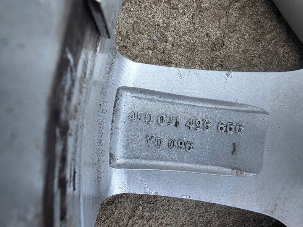 4x Alufelge 16 Zoll 7.0" 5x112 42ET Glanz Silber 4F0071496 Audi A6 A4 I FEL2066459021xi