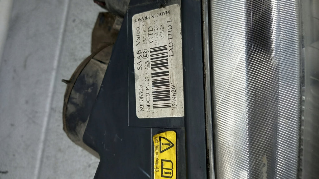 Frontscheinwerfer Saab 9-5 89008300 Xenon Links Scheinwerfer Headlight