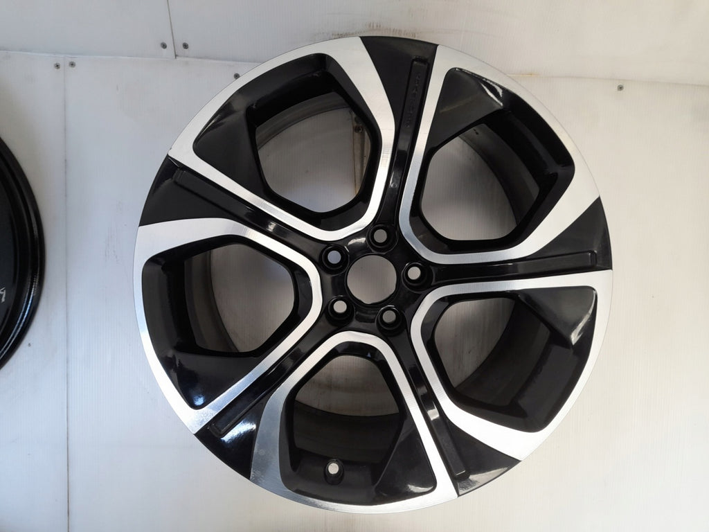 1x Alufelge 18 Zoll 7.5" 5x100 39ET Glanz Schwarz 8X0071498 Audi Rim Wheel FEL6411369292cg