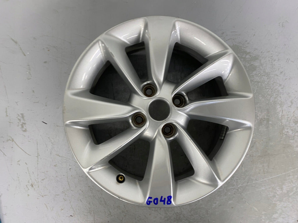 1x Alufelge 15 Zoll 6.0" 4x100 39ET Glanz Schwarz OP099 Opel Corsa Rim Wheel FEL4241249999lg