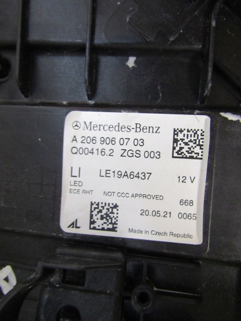 Frontscheinwerfer Mercedes-Benz W206 A2069060703 LED Links Headlight SCH5889945788ps