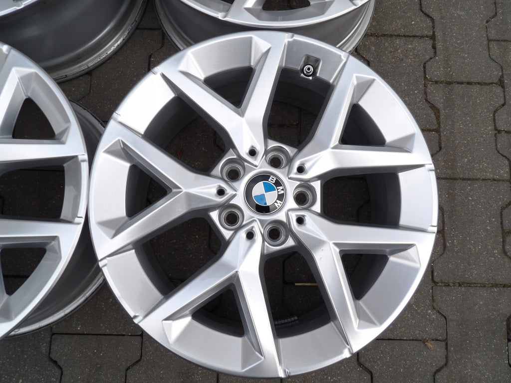 4x Alufelge 17 Zoll 7.0" 5x112 41ET Glanz Silber 6898299 BMW Rim Wheel FEL1090266983iq