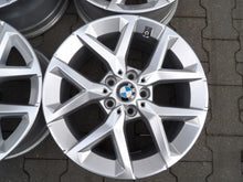 Laden Sie das Bild in den Galerie-Viewer, 4x Alufelge 17 Zoll 7.0" 5x112 41ET Glanz Silber 6898299 BMW Rim Wheel FEL1090266983iq